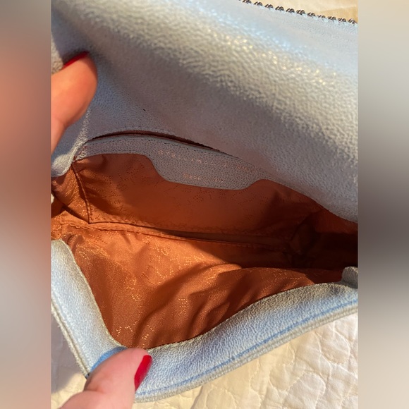 ✨Host Pick ✨CTELLA MCCARTNEY Shaggy Deer Falabella Crossbody Bag Duck Blue - Picture 14 of 16